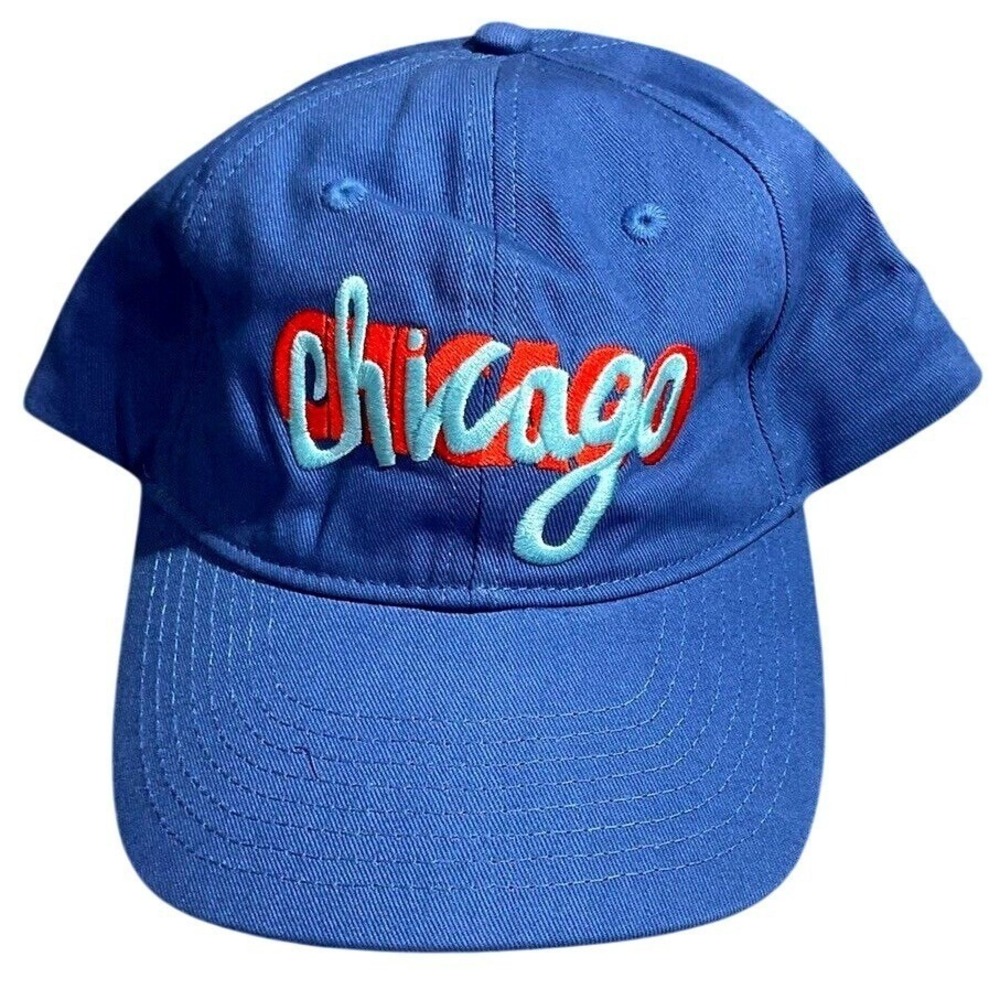 Madhappy Chicago Exclusive Dad Hat Royal Blue Adjustable Baseball Cap 8U008JY209